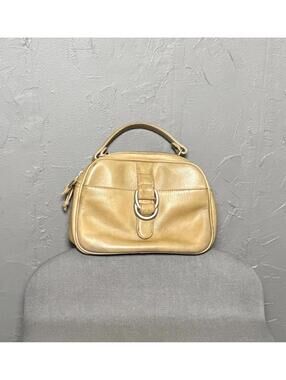 1980's Leather Satchel from Hillard & Hanson Murse Travel Bag Cosmetic